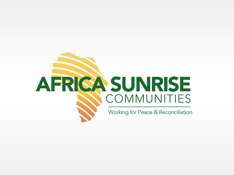 Africa Sunrise Communities logo designed by Two Cups Creative