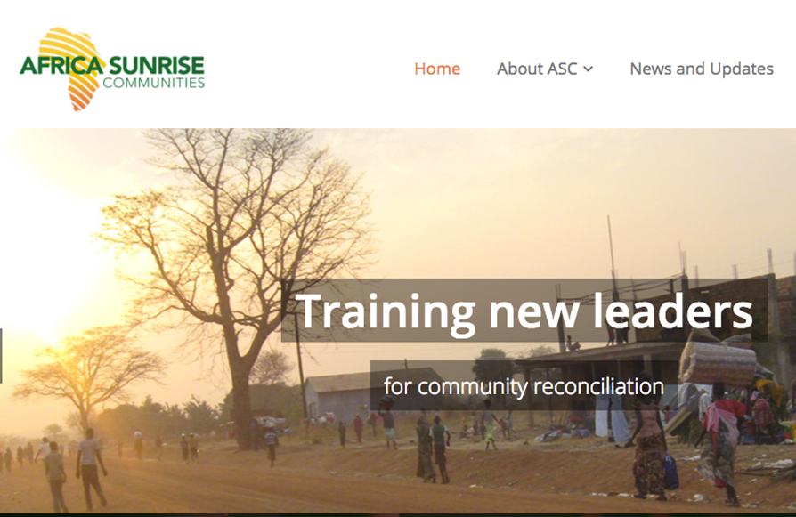 Africa Sunrise Communities Web Screenshot