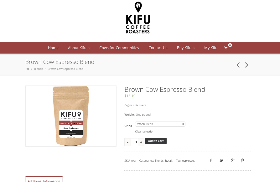 Kifu Web Page Screenshot